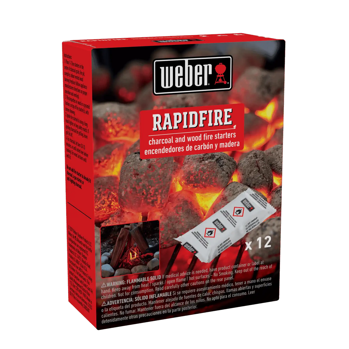 12 pc Rapidfire Fire Starters