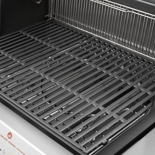 WEBER CRAFTED Porcelain-Enameled Cast-Iron Cooking Grates & Frame Kit - GENESIS 300 series