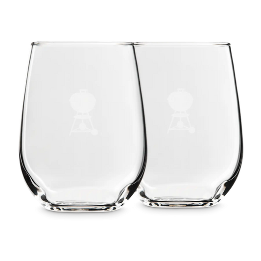 Stemless Wine Glasses – 2 Piece Set