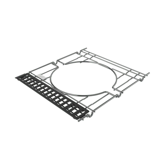 WEBER CRAFTED Porcelain-Enameled Cast-Iron Cooking Grates & Frame Kit - GENESIS 400 series