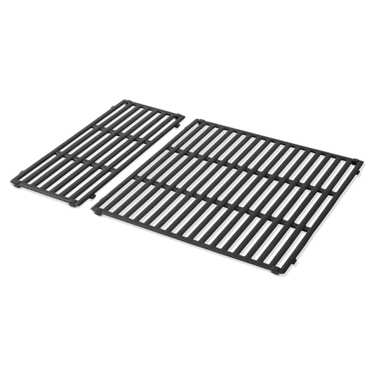 WEBER CRAFTED Porcelain-Enameled Cast-Iron Cooking Grates & Frame Kit – SPIRIT 300 series, SEARWOOD 600, & SMOKEFIRE EX4