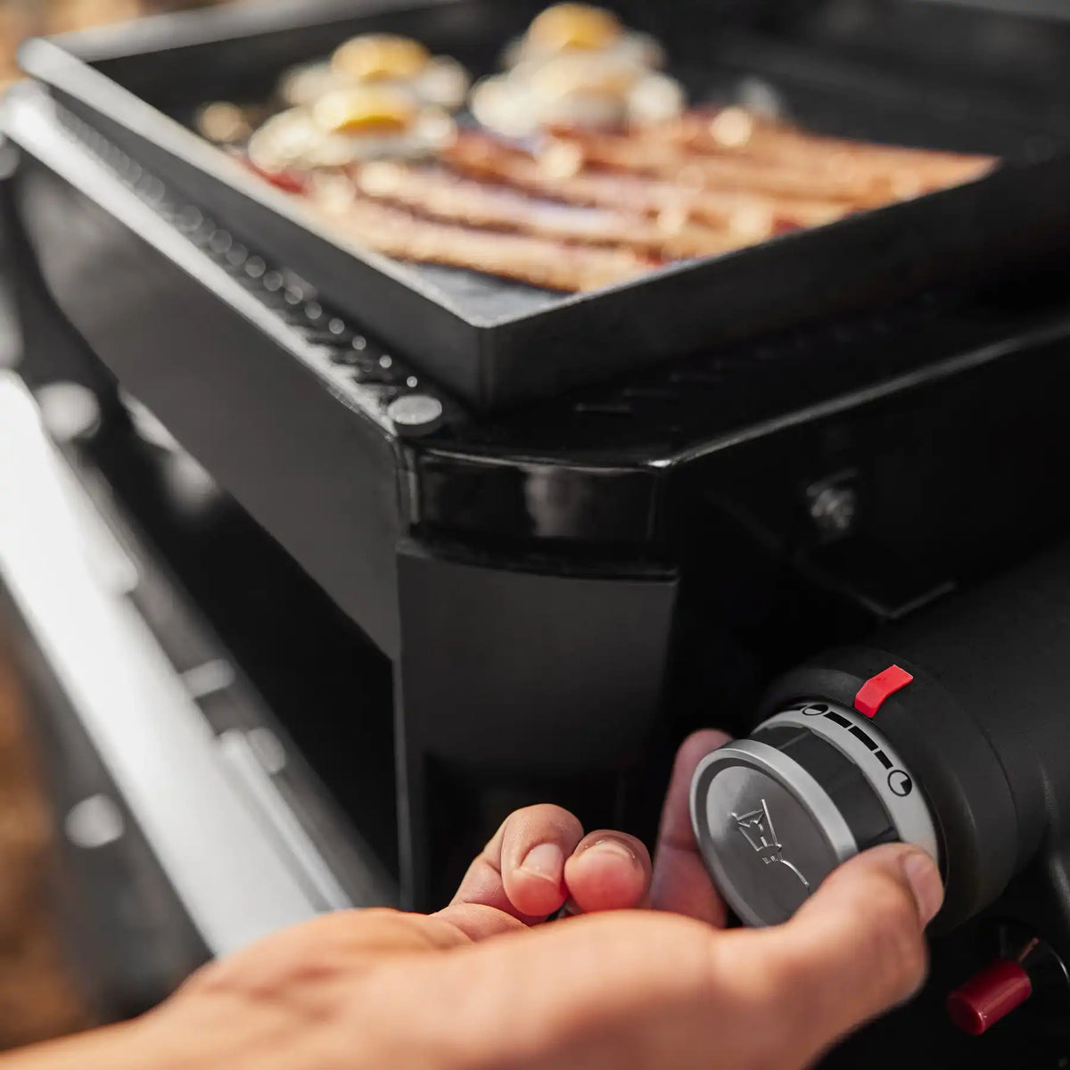 Slate® 17” Rust-Resistant Tabletop Griddle