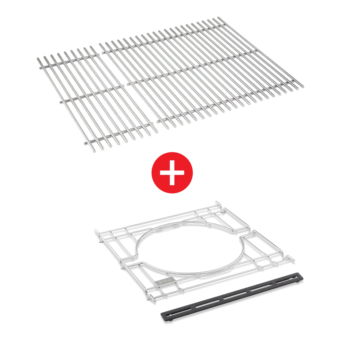 WEBER CRAFTED Stainless Steel Cooking Grates & Frame Kit – SPIRIT 300 series, SEARWOOD 600, & SMOKEFIRE EX4